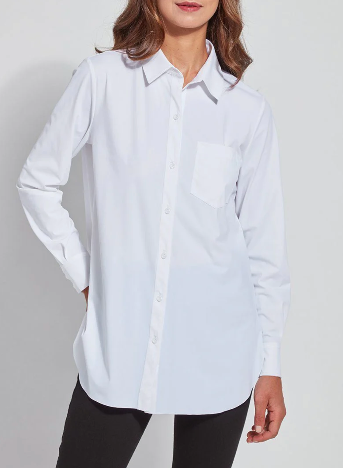 Lysse Schiffer Button Down White