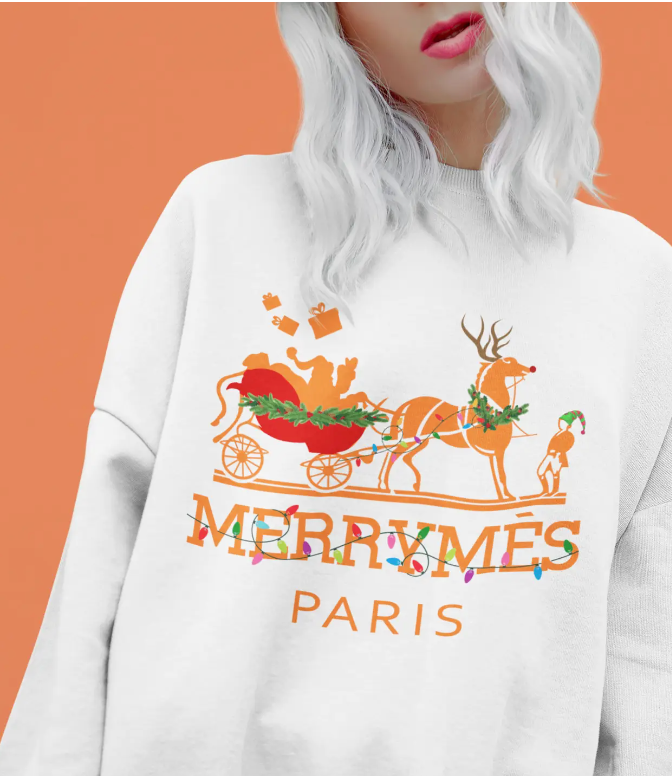 Merrymes Christmas Sweatshirt