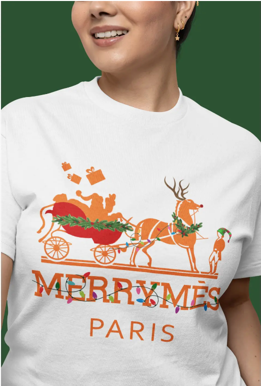 Merrymes Christmas Graphic Tee