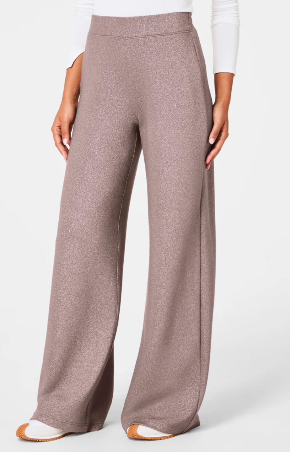 Spanx AirEssentials Wide Leg Pant Smoke Shimmer