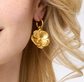 Julie Vos Bloom Hoop & Charm Earring