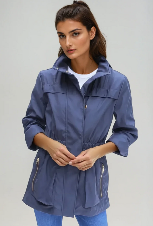 Ciao Milano Anna Waterproof Jacket Navy