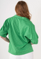 Emily McCarthy Poppy Top Fairway Green Monogram