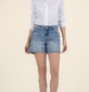 Kut Jane High Rise Short Peaceful W/Med Base Wash