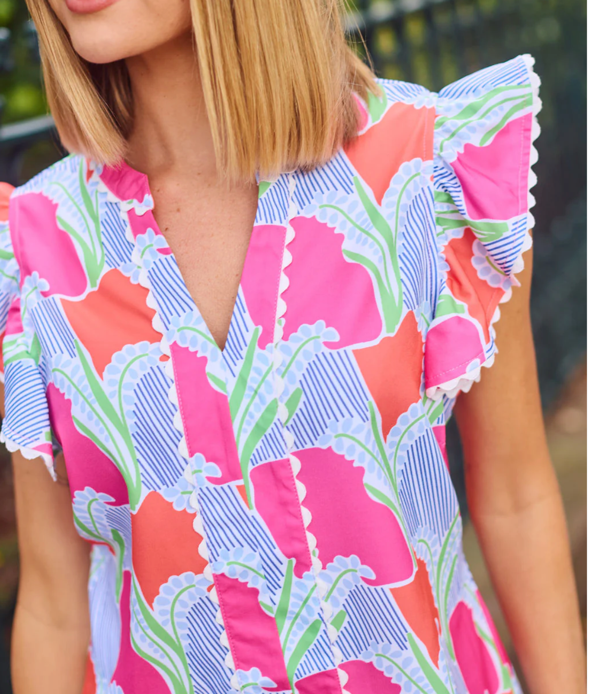 Color Me sweet Coral Top