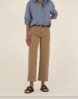 Kut Charlotte High Rise Wide Leg Caramel