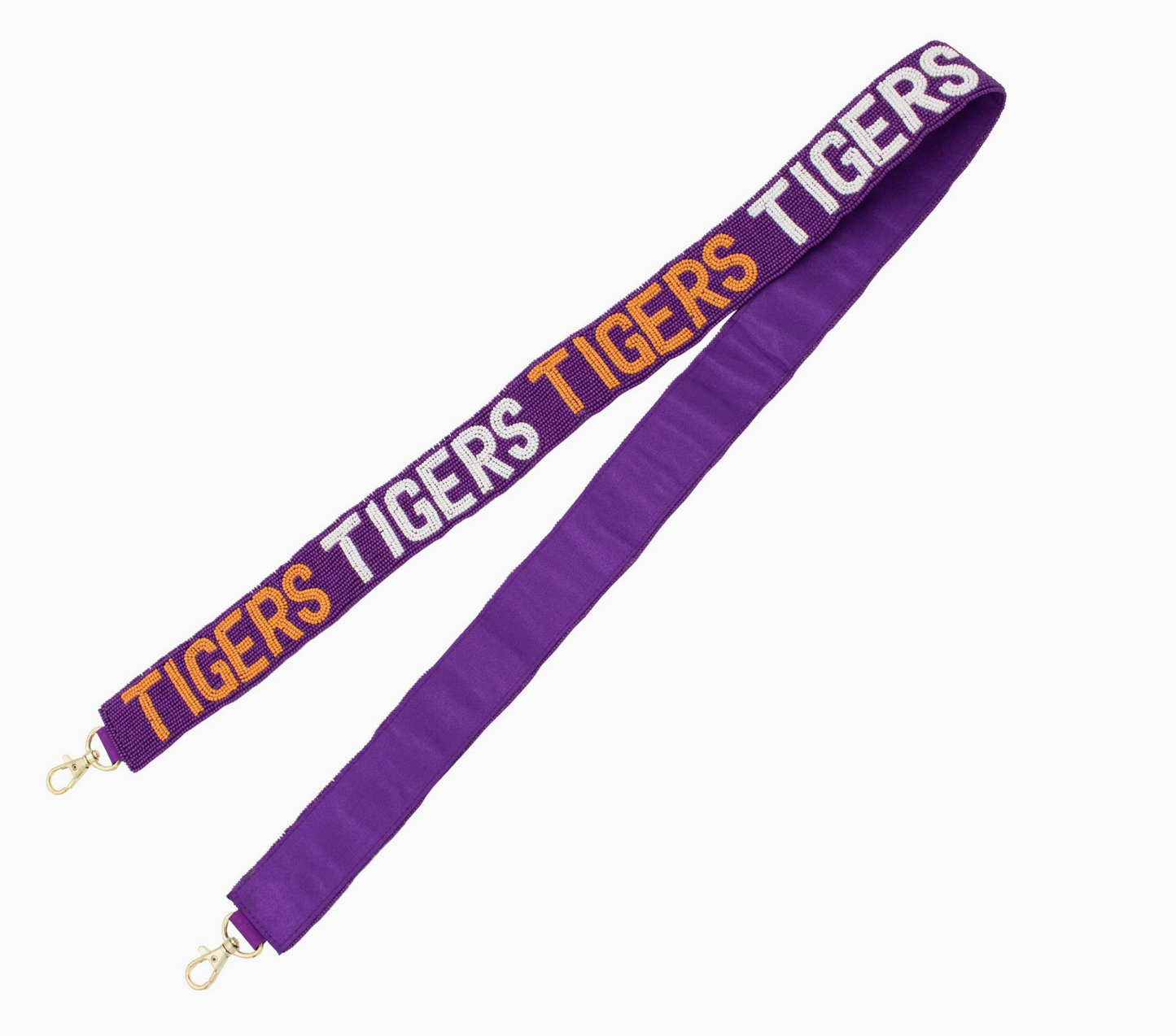 Beaded Purse Strap - NCAA Licensed: Clemson