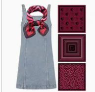 Gamecocks Bandana Gameday Scarf  Cheetah