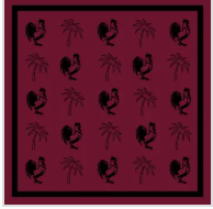 Gamecocks Bandana Gameday Scarf Gamecock and Palm