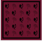 Gamecocks Bandana Gameday Scarf Gamecock and Palm