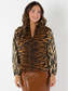 Emily McCarthy Long Sleeve Poppy Tiger Jacquard