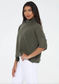 The Maple Turtleneck Sweater Olive