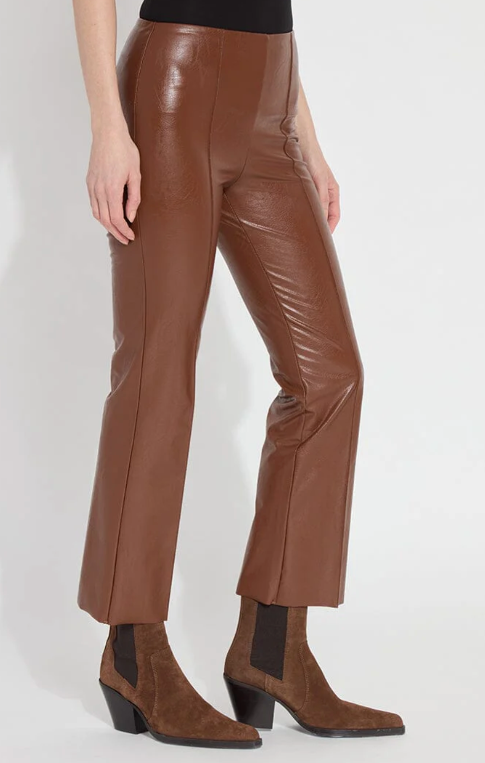 Lysse Ankle Elysse Vegan Leather Whiskey