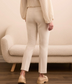 Tribal Signature Luxury Twill High Rise Trousers -Moonstone