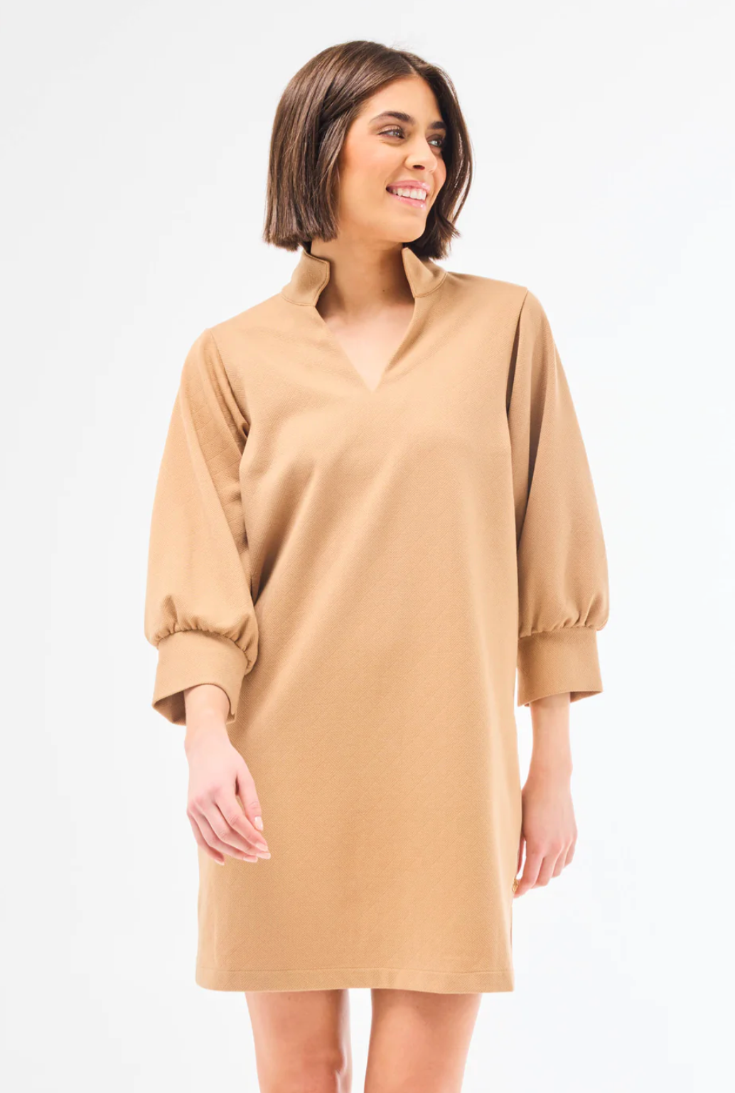 Hadley Dress  Camel