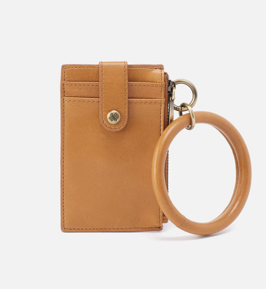 Hobo Ring Credit Card Wristlet Natural