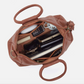 Hobo Sheila Medium Satchel Burnished Saddle