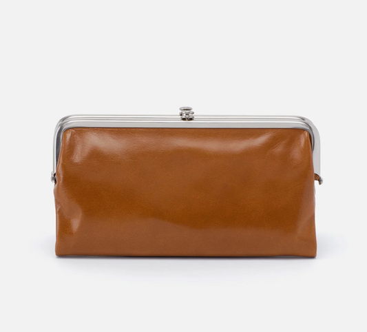 Hobo Lauren Clutch Wallet Truffle