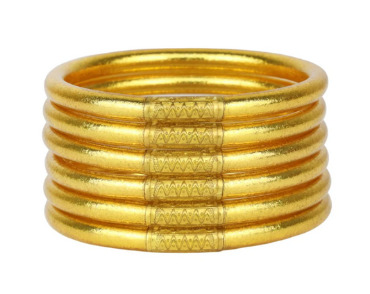 Budhagirl All Weather Bangles Gold