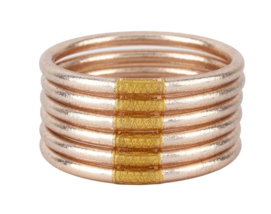 Budhagirl All Weather Bangles Champagne