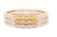 Budhagirl Three Queens All Weather Bangles Clear Crystal