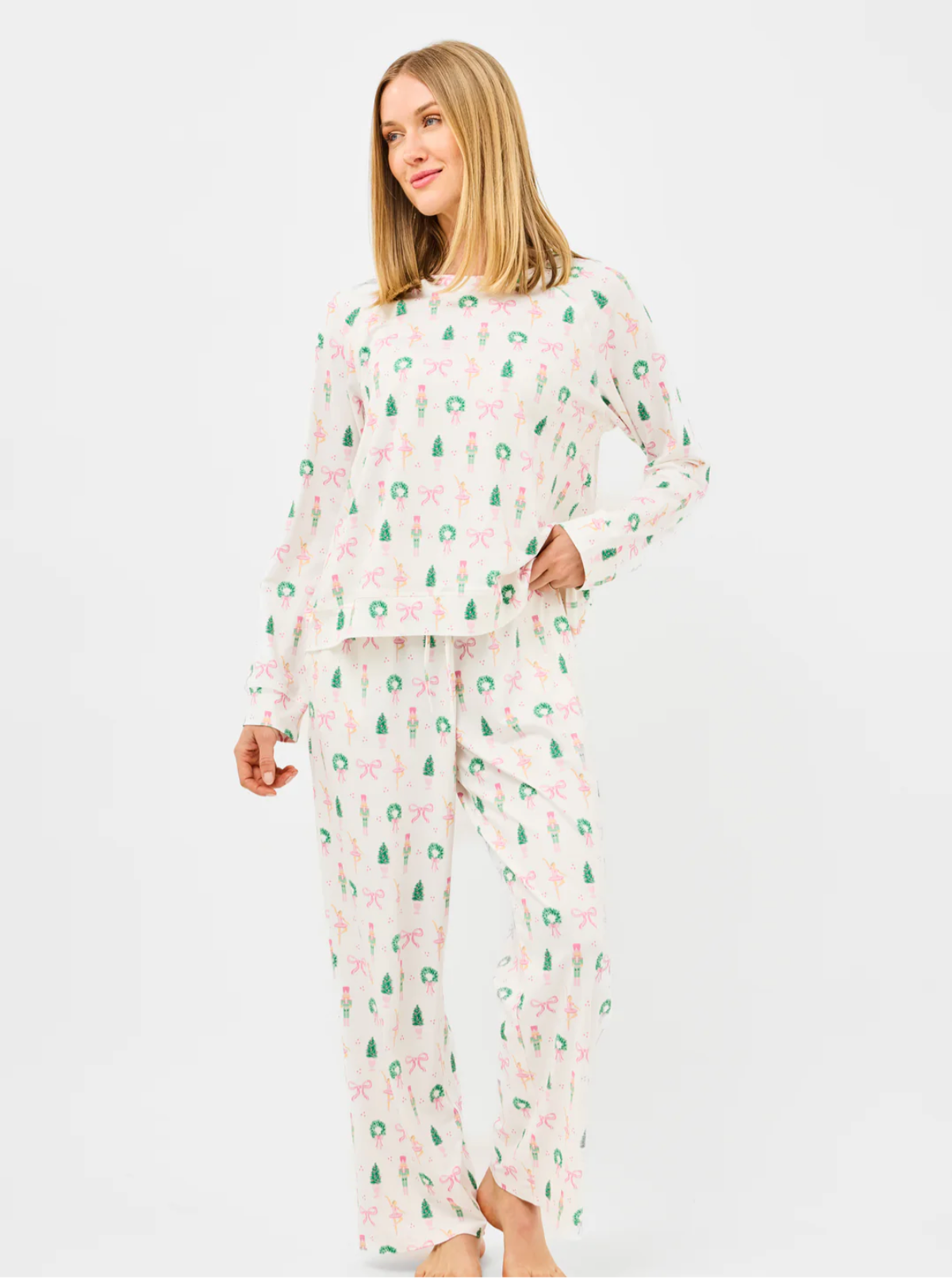 Mary Square Women's Pajama Set Sugar Plum Dreams