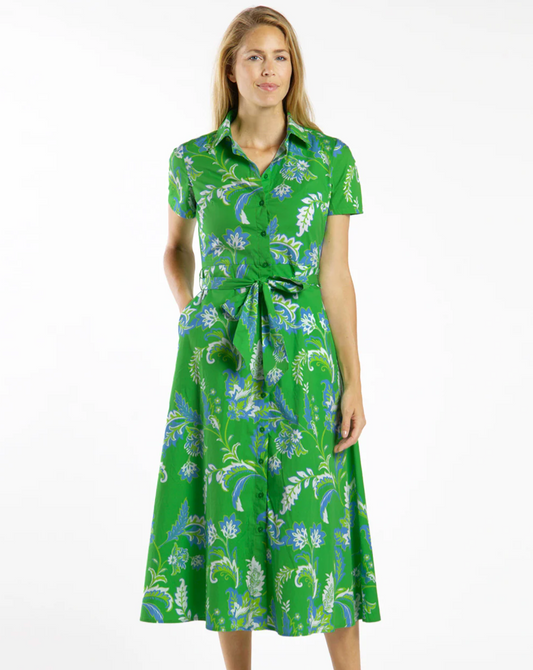 Jude Connally Glenda Stretch Poplin Feathered Floral