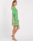 Jude Connally Megan Dress Sail Geo Grass Green