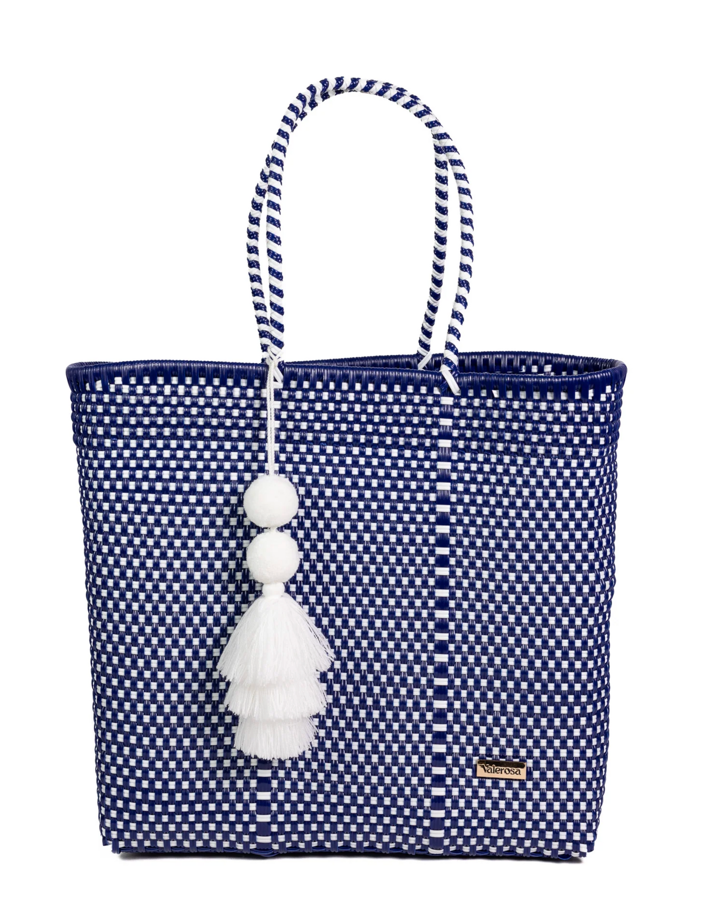 Valerosa Navy and White Checkered Jumbo