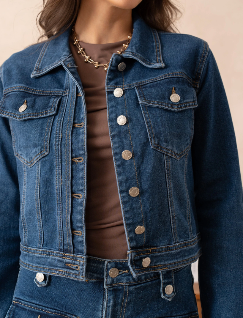 Denim Jacket Dark Blue