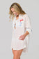 Snap & Sip/ Catch Of The Day Cover- Up Shirt