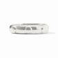 Julie Vos Solara Hinge Bangle Silver