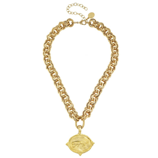 Susan Shaw Tiger Necklace