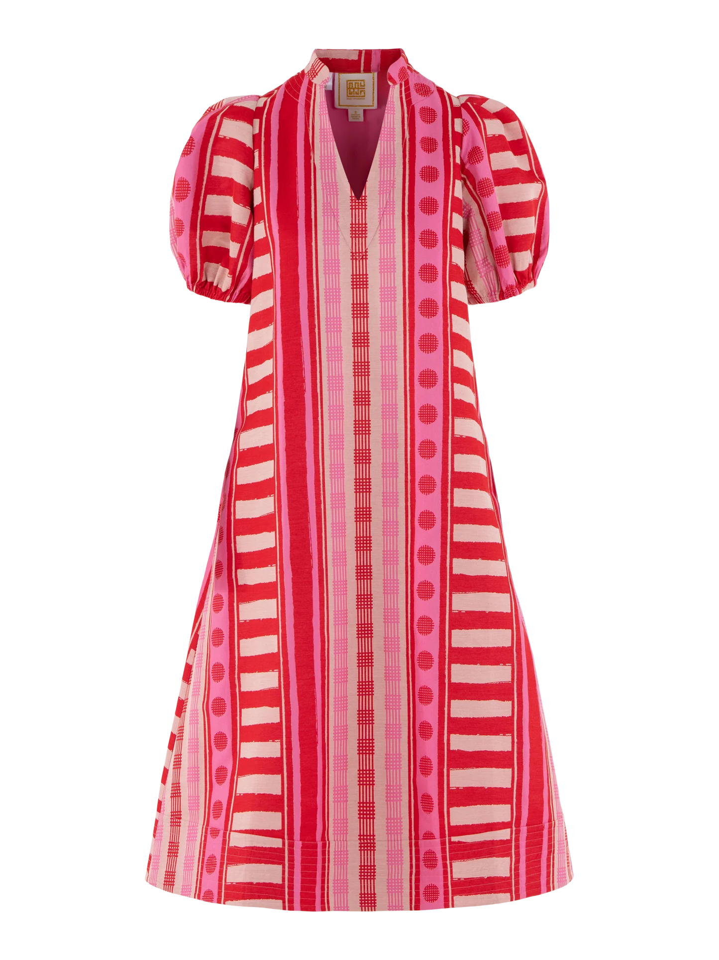 Emily McCarthy Hampton Dress Peach Jubilee