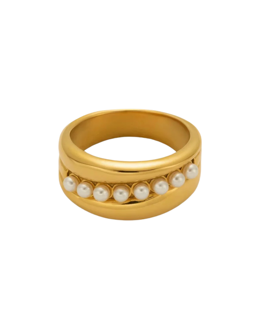 Daisy Pearl Ring