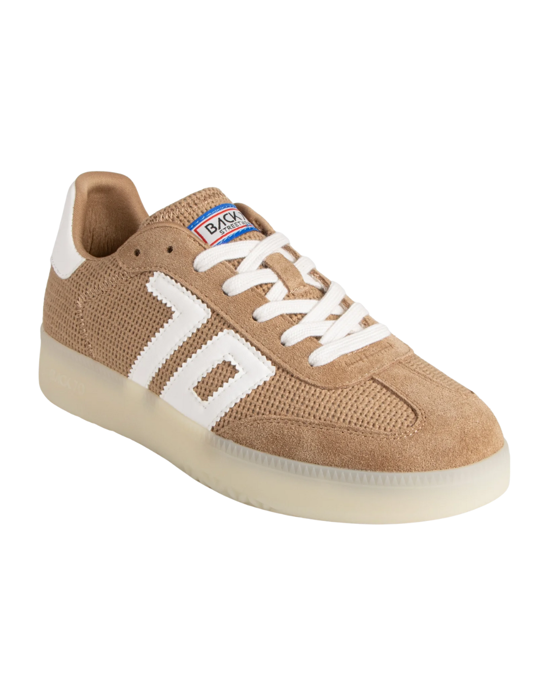 Back 70 Denver in Sacco Beige White Sneakers