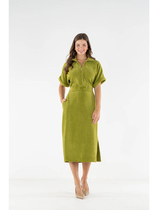 Emily McCarthy Sarah Dress Cardamom