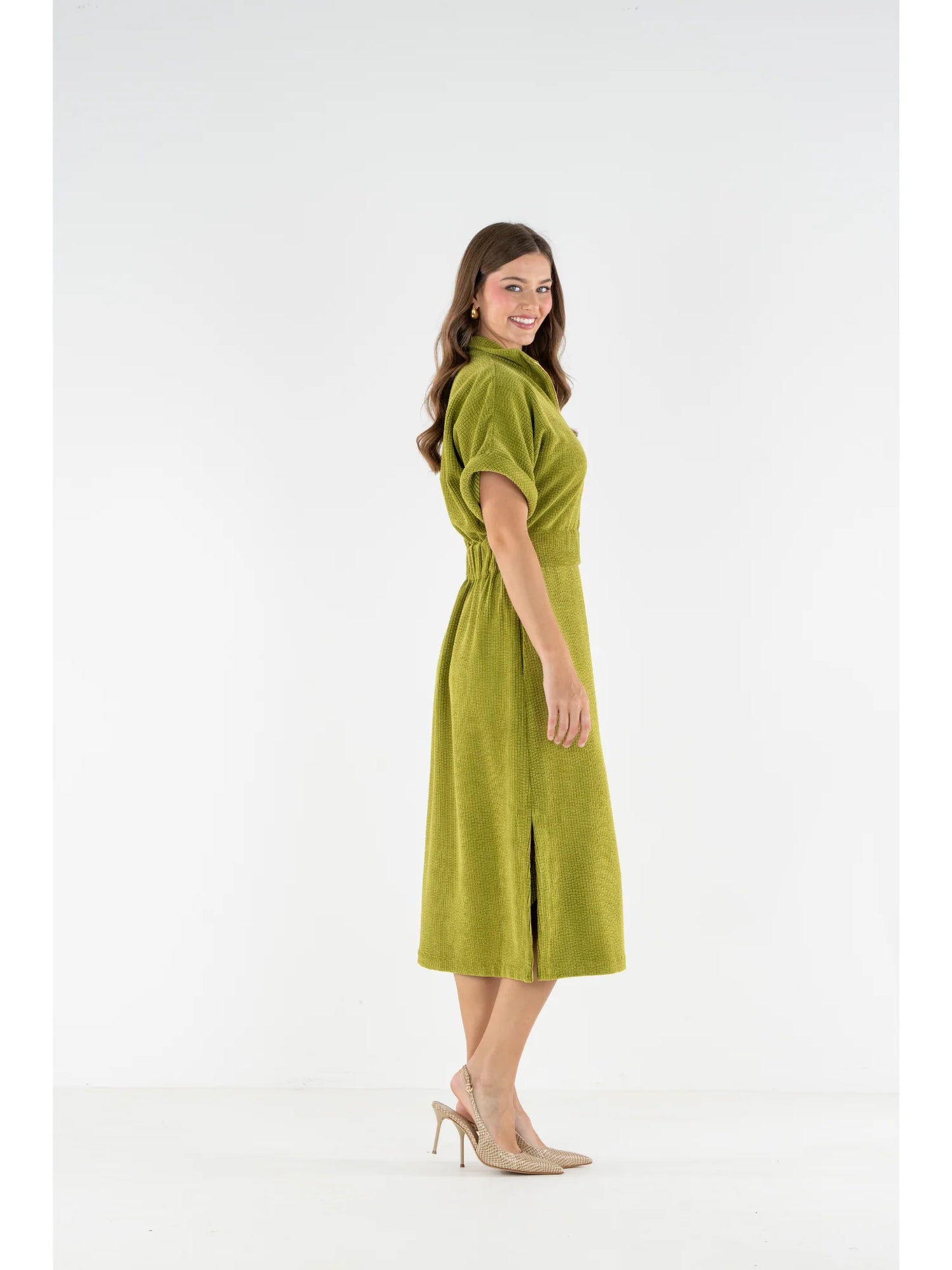 Emily McCarthy Sarah Dress Cardamom
