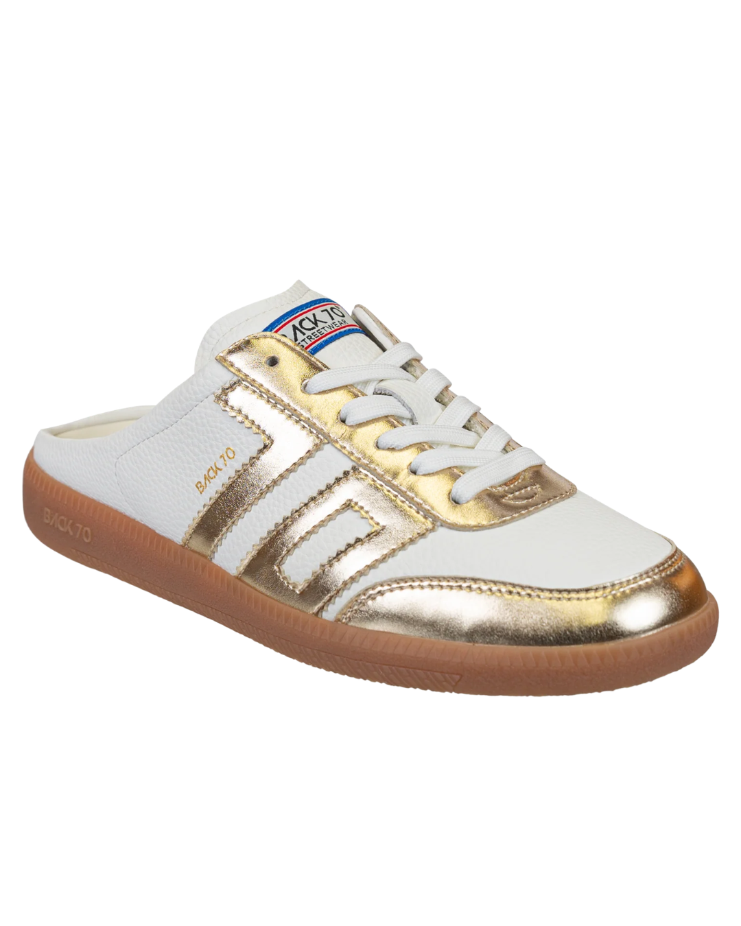 Back 70 EASTER Backless Sneakers Metallic