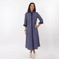 Garland Harper Dress Navy Gingham