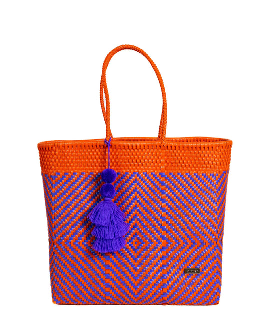 Valerosa Orange and Purple SC Sport Playera