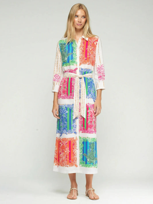 Vilagallo Bamboo Shirt Dress