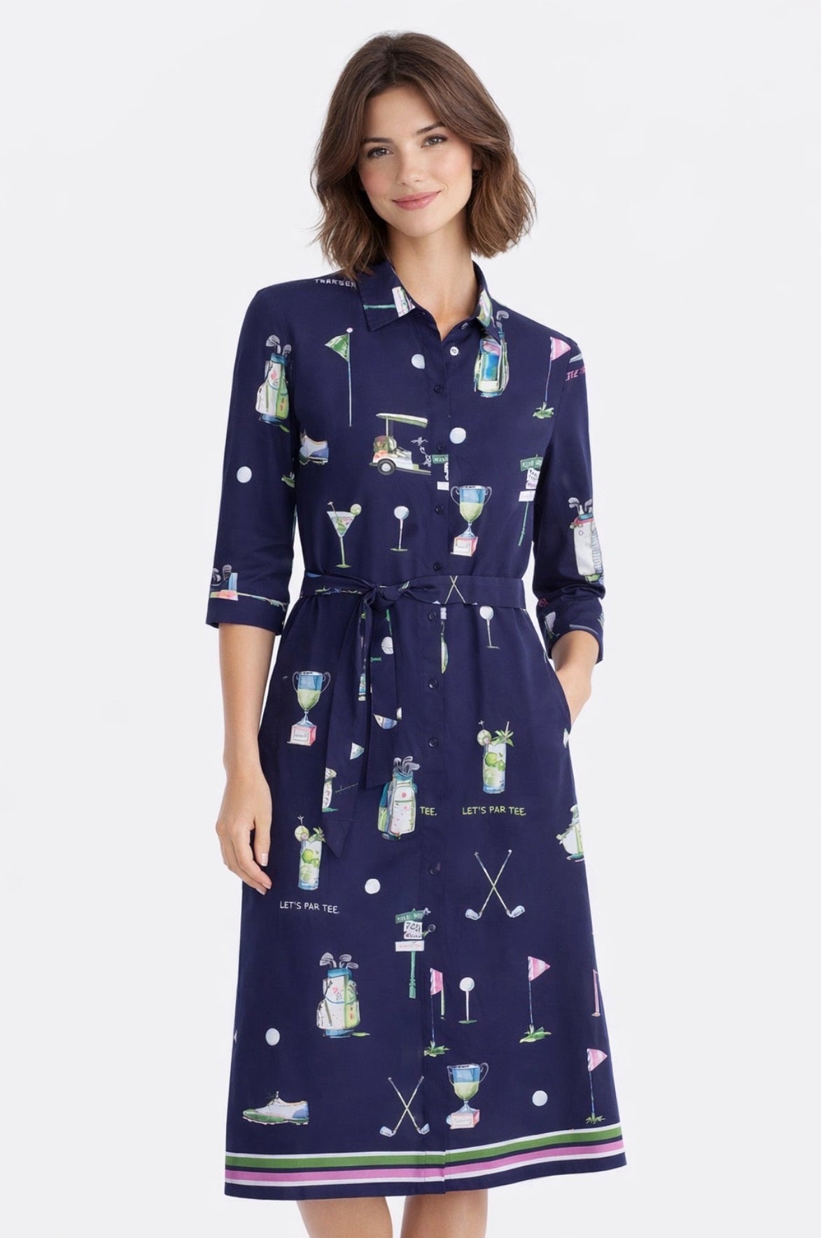 Vilagallo Golf Shirt Dress