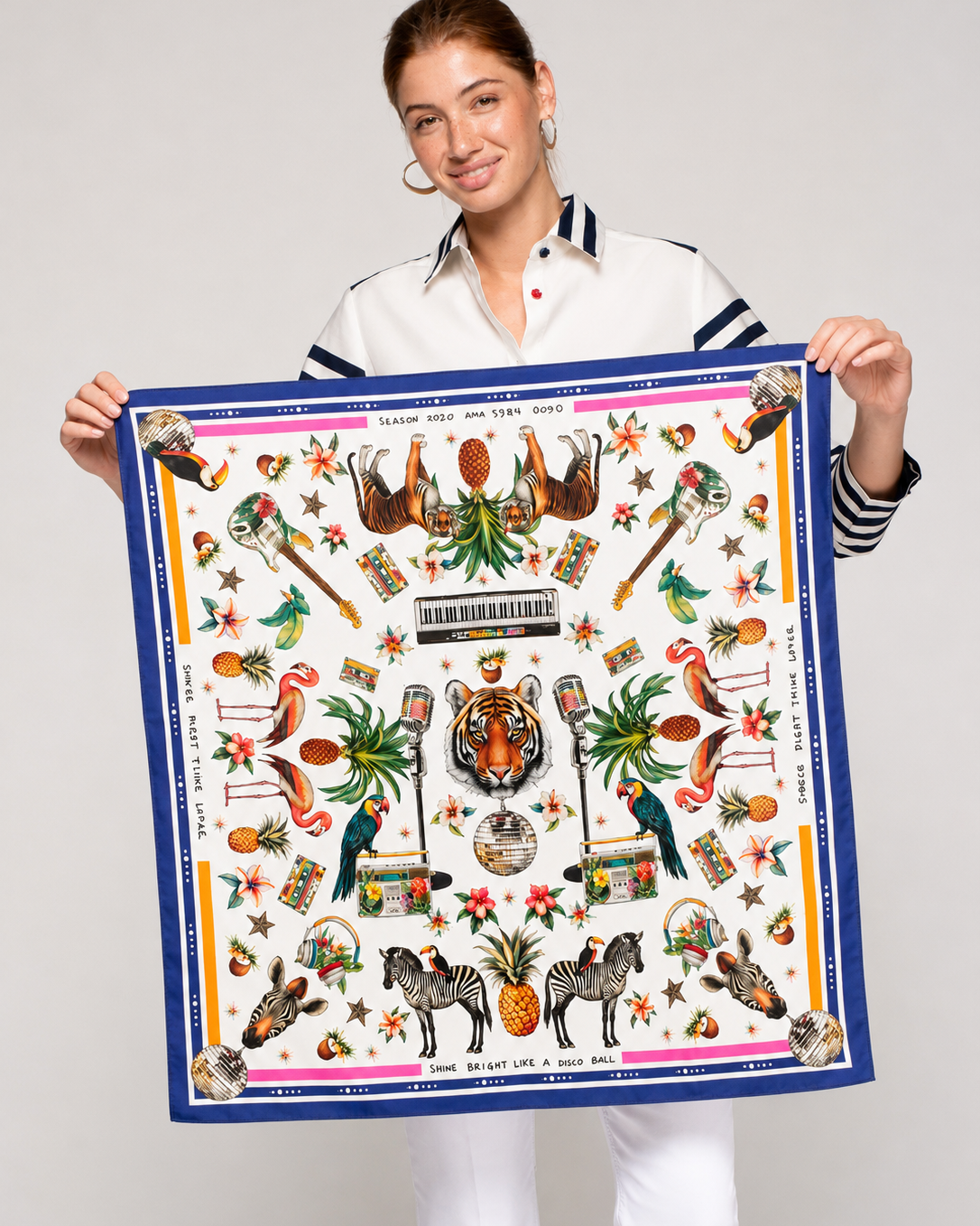 Vilagallo Jungle Disco Scarf