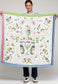 Vilagallo Let's Par Tee Multicolor Golf Print Scarf
