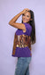 Wrap Around Tiger Tee Purple