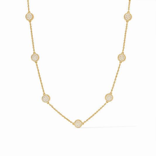 Julie Vos Windsor Delicate Station Necklace