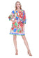 Joy Joy Placket Dress Petal Pop