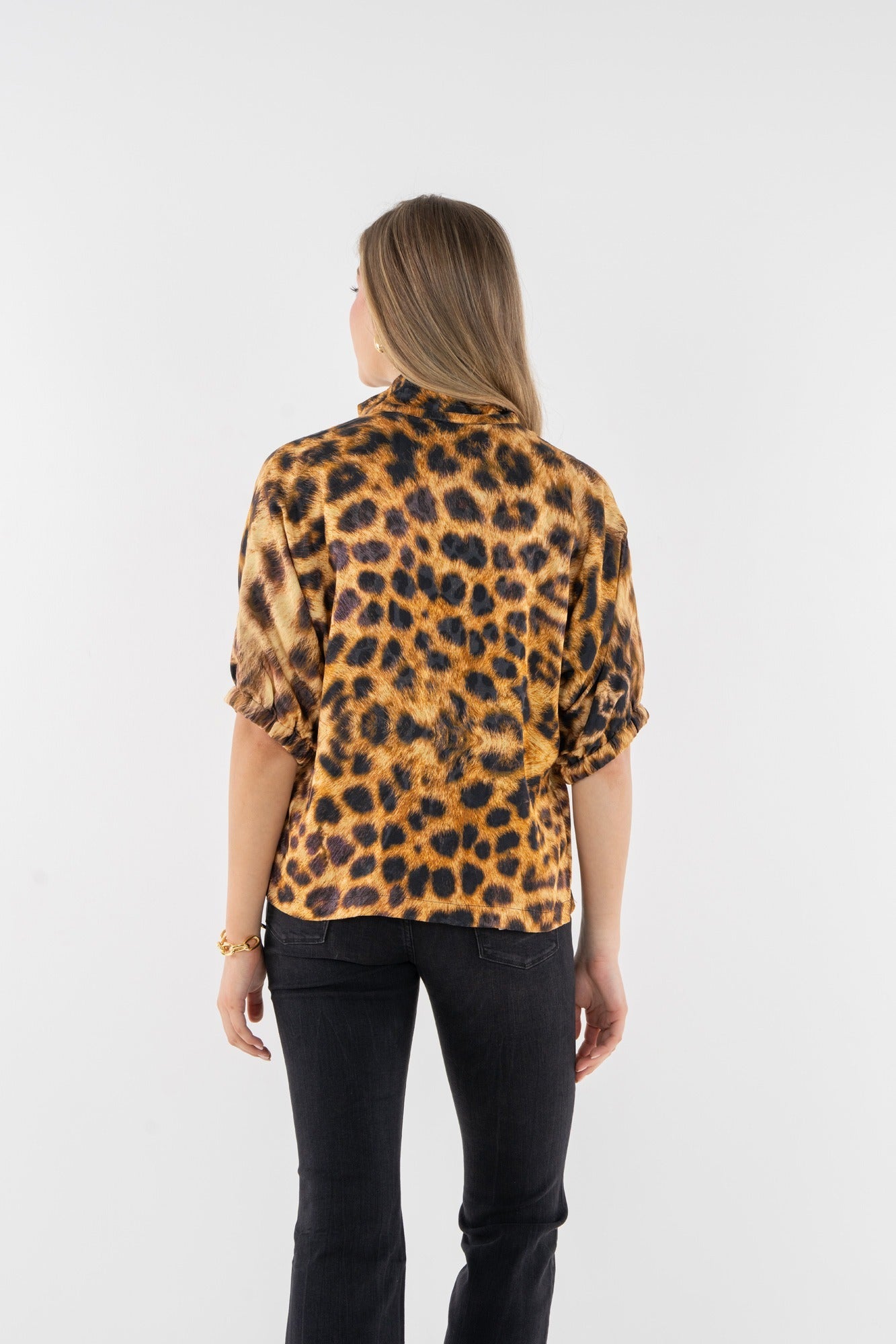 Emily McCarthy Poppy Top Leopard