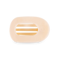 Teleties Flat Round Hair Clip Almond Beige